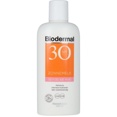 Biodermal Zonnemelk SPF30 gevoelige huid Biodermal Zonnemelk SPF30 gevoelige huid