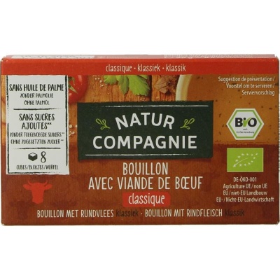 Natur Compagnie Rundvleesbouillon blokjes