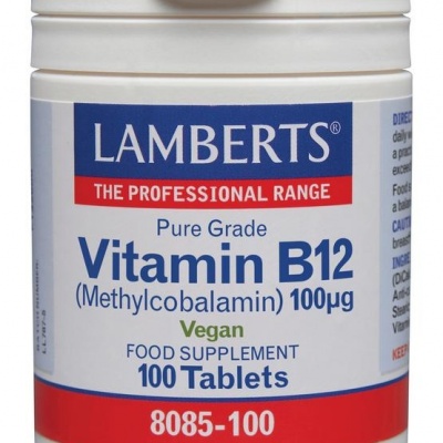 Lamberts Vitamine B12 100 mcg Lamberts Vitamine B12 100 mcg
