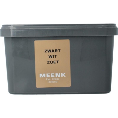 Meenk Zwart wit zoet Meenk Zwart wit zoet