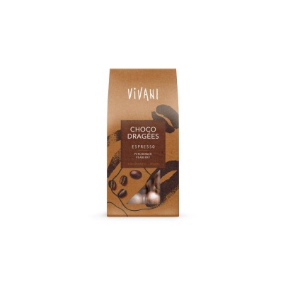 Vivani Choco dragees espressio bio