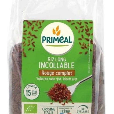 Primeal Rijst rood volkoren niet klevend Primeal Rijst rood volkoren niet klevend