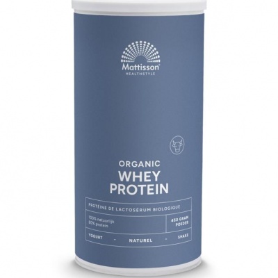 Mattisson Wei proteine naturel bio 80%