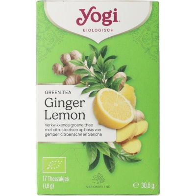 Yogi Tea Green tea ginger lemon Yogi Tea Green tea ginger lemon