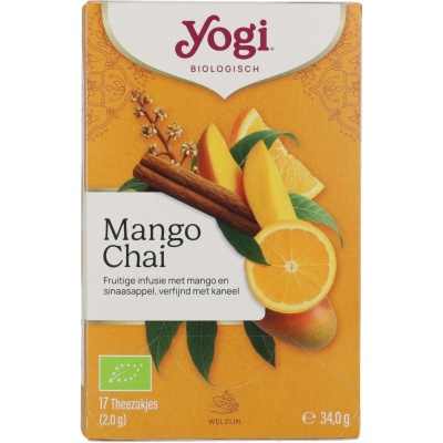 Yogi Tea Mango chai bio Yogi Tea Mango chai bio