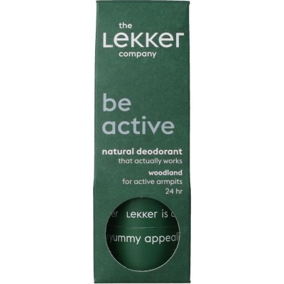 Lekker Company Natuurlijke deodorant woodland