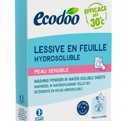 Ecodoo Wasstrips laundry sheets gevoelige huid eco