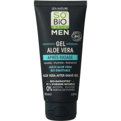 So Bio Etic For men aftershave gel aloe vera So Bio Etic For men aftershave gel aloe vera