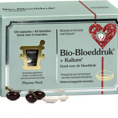 Pharma Nord Bio bloeddruk & kalium 120 caps + 60 tabletten