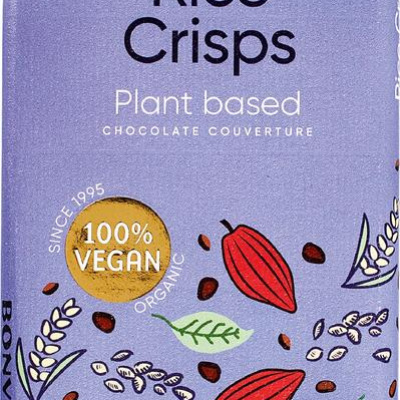 Rijstmelk chocolade rice crispy Rijstmelk chocolade rice crispy
