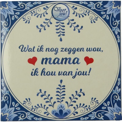 Voor Jou! Tablet mam hou van jou