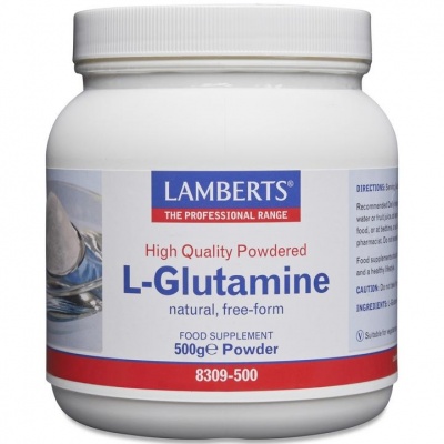 Lamberts l glutamine poeder /l8309-500 Lamberts l glutamine poeder /l8309-500