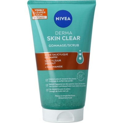 Nivea Derma skin clear scrub