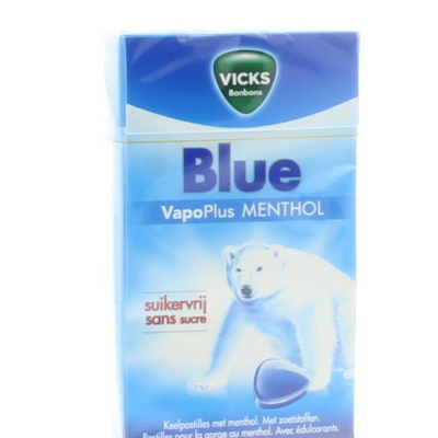 Blue menthol suikervrij box