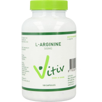 Vitiv L-arginine 500 mg Vitiv L-arginine 500 mg