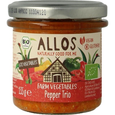 Allos Farm vegetables pepper trio Allos Farm vegetables pepper trio