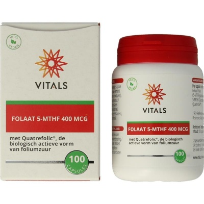 Vitals Folaat 5-MTHF 400 mcg