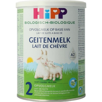 Hipp 2 Biologische opvolgmelk op basis van geitenmelk Hipp 2 Biologische opvolgmelk op basis van geitenmelk