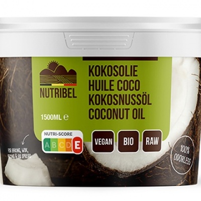 Nutribel Kokosolie geurloos bio