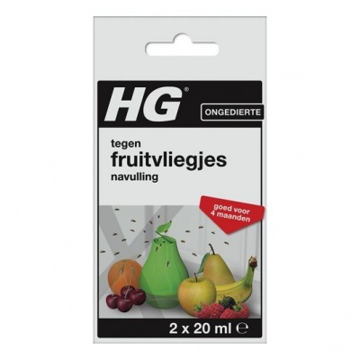 HG X Fruitvliegjesval navul 20 ml HG X Fruitvliegjesval navul 20 ml