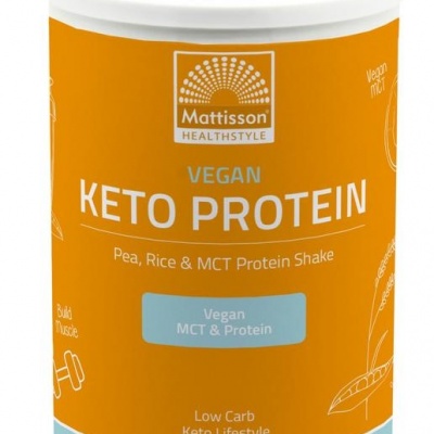 Mattisson Vegan Keto protein shake - pea, rice & MCT