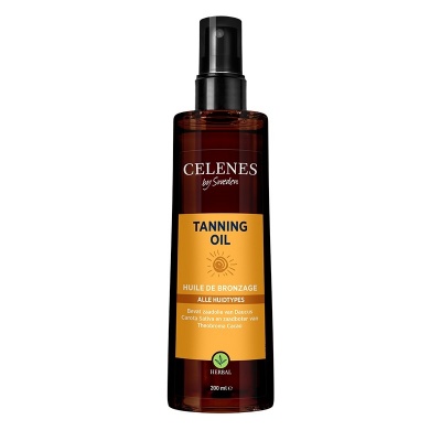 Celenes Herbal tanning oil all skintypes