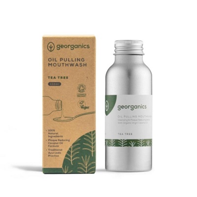 Georganics Oilpulling mouthwash tea tree