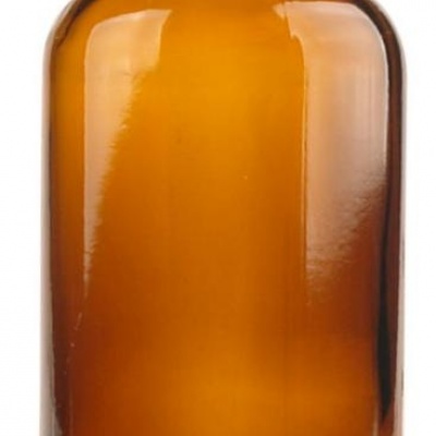Helios Holland Flesje glas 100ml amber