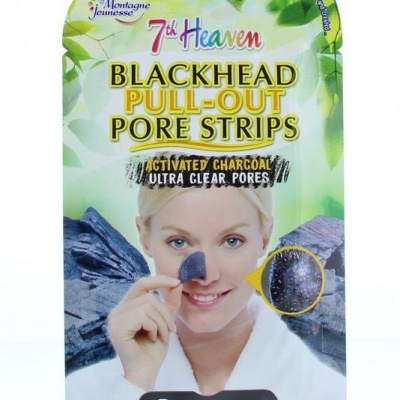 Montagne 7th Heaven gezichtsmasker charcoal pore strips