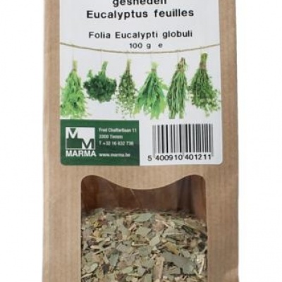 Marma Eucalyptus blad gesneden