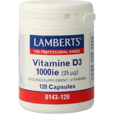 Lamberts Vitamine D3 1000IE 25 mcg