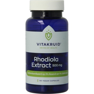Vitakruid Rhodiola extract 500 mg