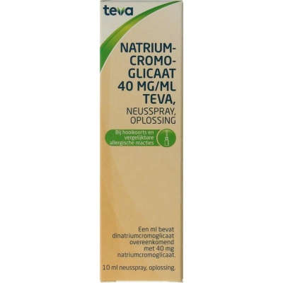 Teva Cromoglicaat spray 40 mg