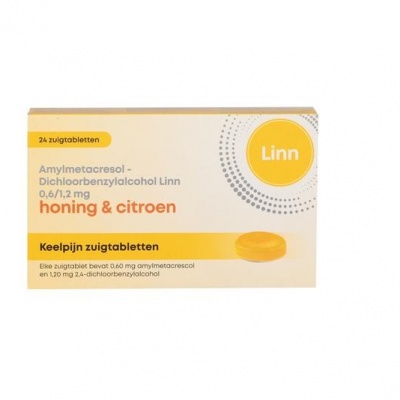 Linn Keelpijn honing & citroen