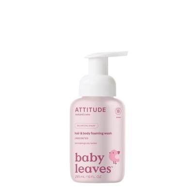 Attitude Baby leaves 2 in 1 haar & body parfumvrij Attitude Baby leaves 2 in 1 haar & body parfumvrij