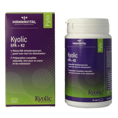 Mannavital Kyolic EPA & K2