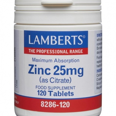 Lamberts Zink citraat 25 mg Lamberts Zink citraat 25 mg