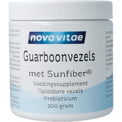 Nova Vitae Guarboonvezels sunfiber AG Nova Vitae Guarboonvezels sunfiber AG