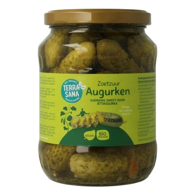 Terrasana Augurken fris zoet/zuur