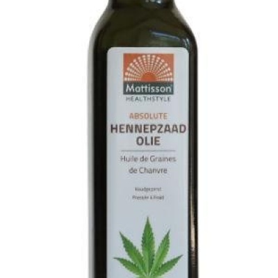 Mattisson Absolute hennepzaadolie bio Mattisson Absolute hennepzaadolie bio
