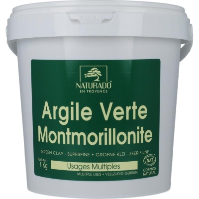 Naturado Groene klei montmorillon emmer Naturado Groene klei montmorillon emmer