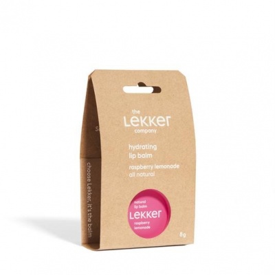 Lekker Company Natuurlijke lippenbalsem raspberry