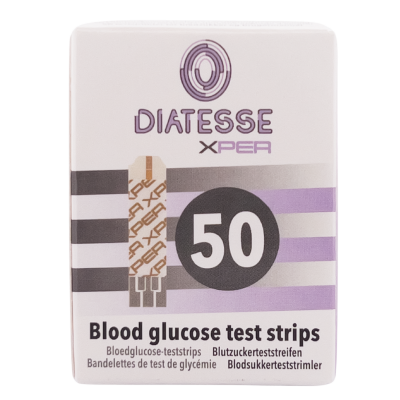 Diatesse Xper teststrips 50 stuks