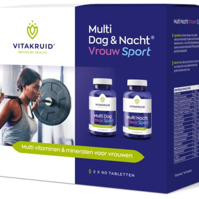 Vitakruid Multi dag & nacht vrouw sport 2 x 90
