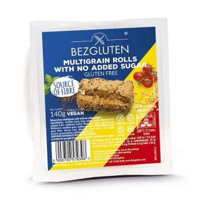 Bezgluten Mini baquettes meergranen z toegev suiker gv vegan Bezgluten Mini baquettes meergranen z toegev suiker gv vegan