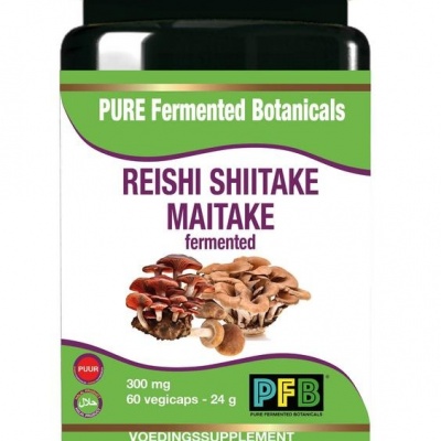 SNP Reishi shiitake maitake fermented 300mg puur
