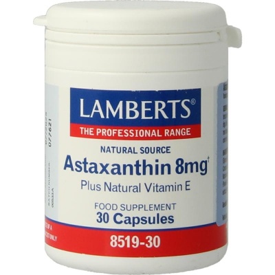Lamberts Astaxanthine 8 mg Lamberts Astaxanthine 8 mg
