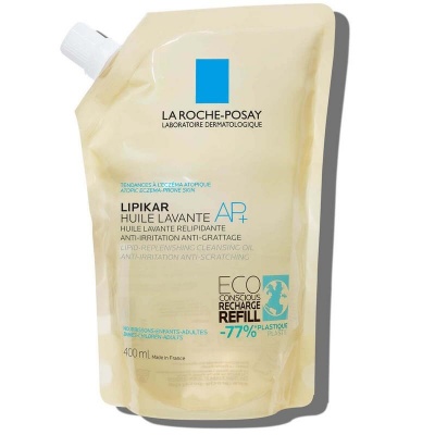 La Roche Posay Lipikar reinigingsolie AP+ navulling