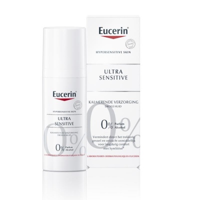 Eucerin Hypersensitive ult sens kalm creme rijke textuur