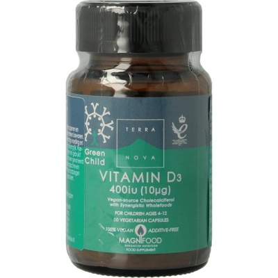 Terranova Green child vitamin D3 400 IU Terranova Green child vitamin D3 400 IU